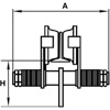 2000 lb (1 tonne)