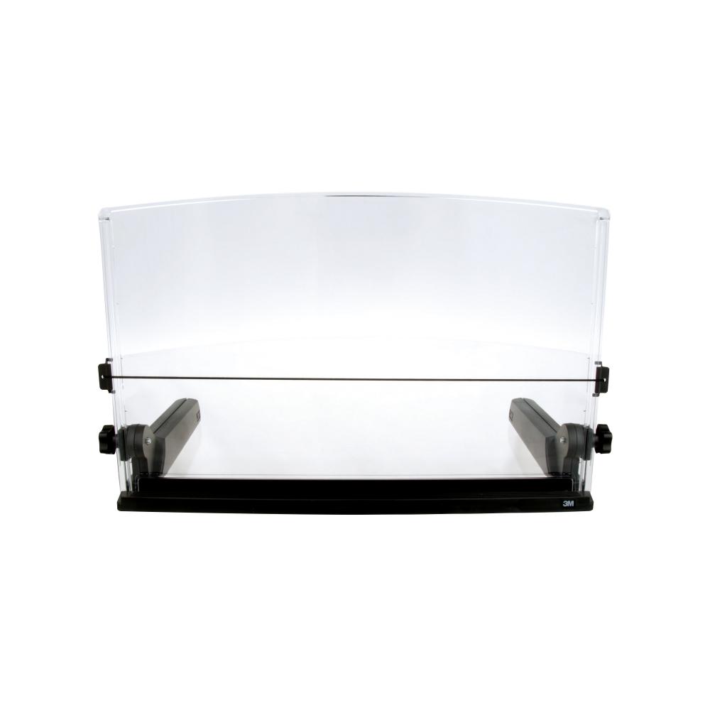 Porte-copies ergonomique réglable avec ligne de guide élastique pour la lecture DH640 3M(MC), noir, 
