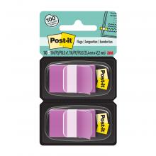 3M 7000052455 - Languettes adhésives Post-it® 680-PU2, violet, 25,4 mm x 43,2 mm (1 po x 1,7 po), 50 languettes/dist