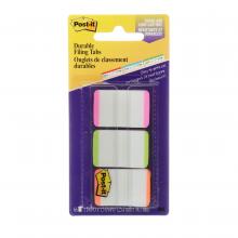 3M 7000122533 - Onglets durables 686L-PGO-B Post-it®, 1 po x 1,5 po, 6 paquets/emballage intérieur