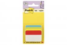 3M 7010371173 - Onglets de classement angulaires Post-it® 686A-ALYR, couleurs primaires assorties, 50,8 mm x 38,1 mm